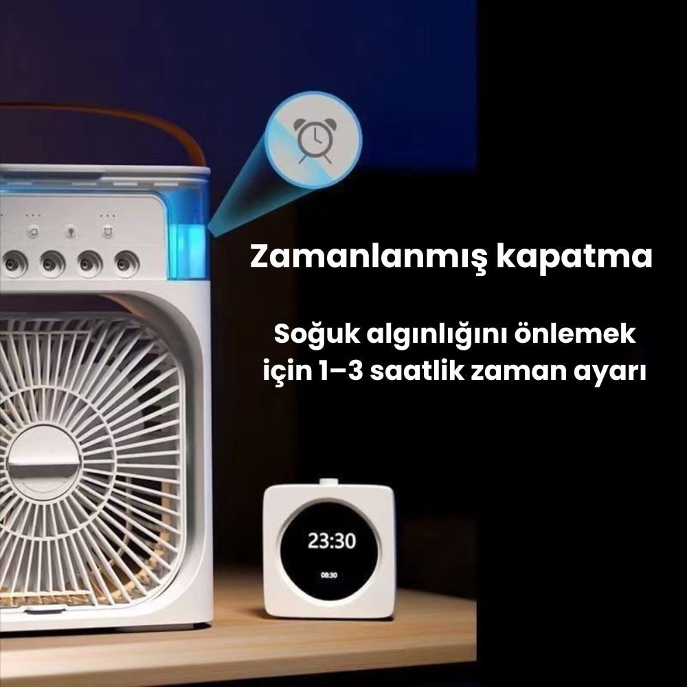 Su Püskürtmeli Hava Serinletici |  Buzlu Fan
