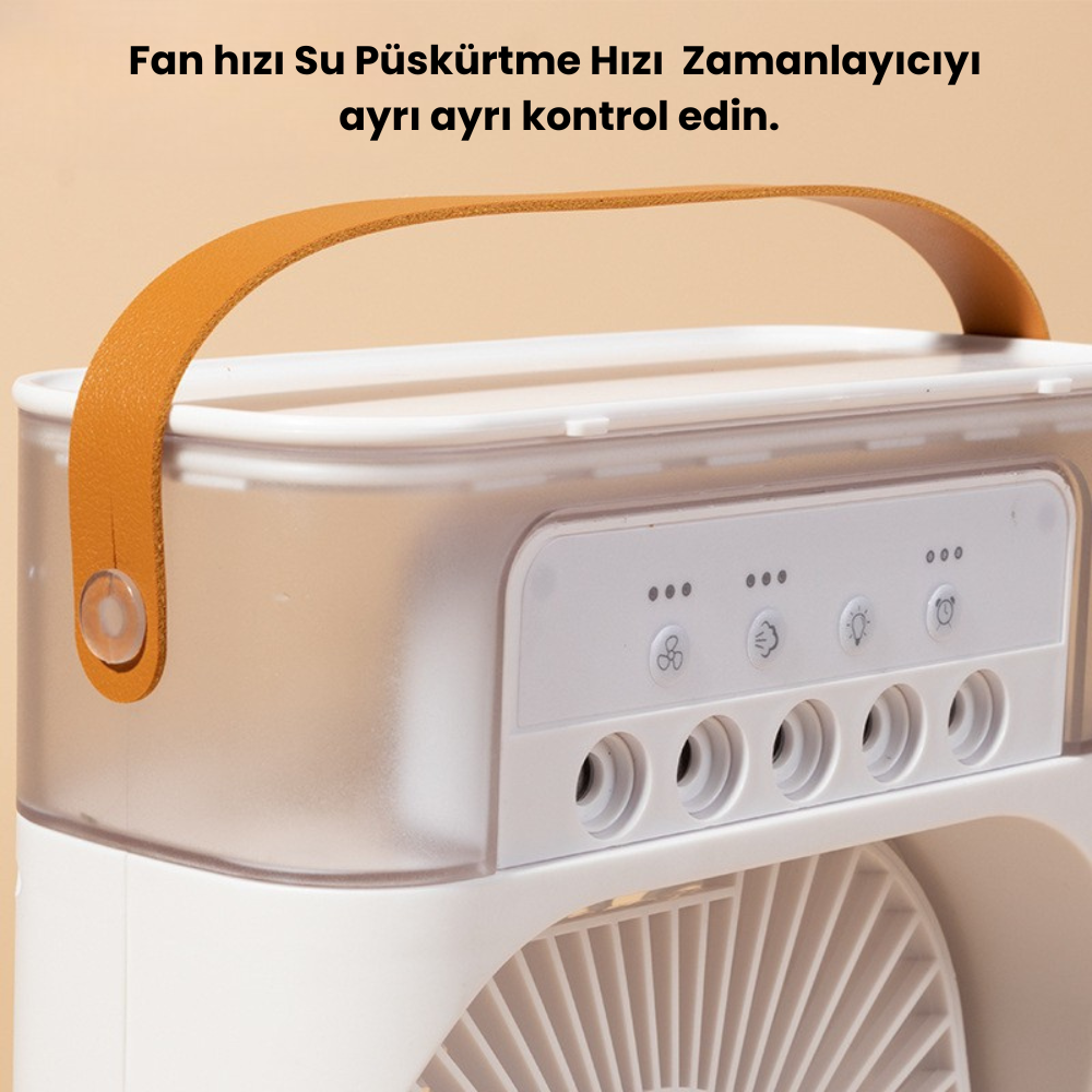 Su Püskürtmeli Hava Serinletici |  Buzlu Fan
